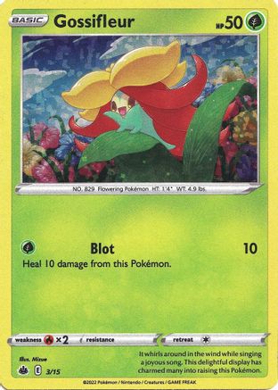 Gossifleur (3) Holofoil - McDonalds Promos 2022