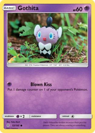 Gothita (52) Reverse Holofoil - Guardians Rising