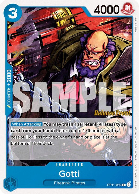 Gotti (OP11-050) Release Event Cards