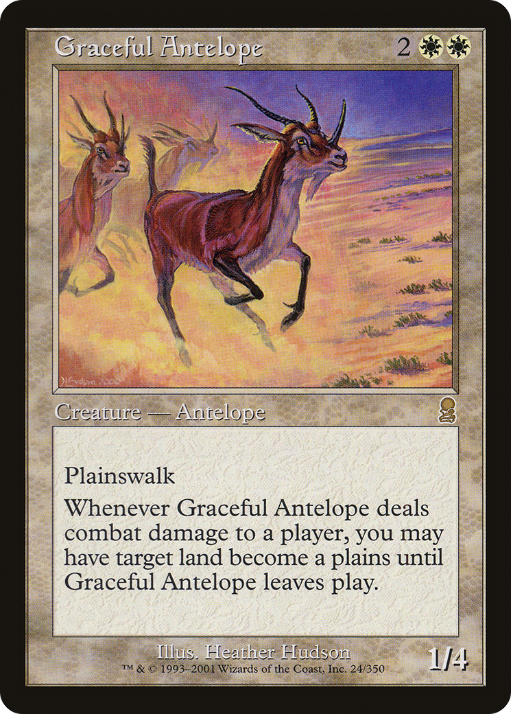Graceful Antelope (024) Foil - Odyssey