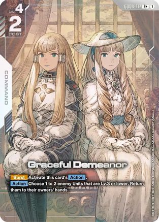 Graceful Demeanor (R+) (GD04-117) Holofoil - Phantom Aria