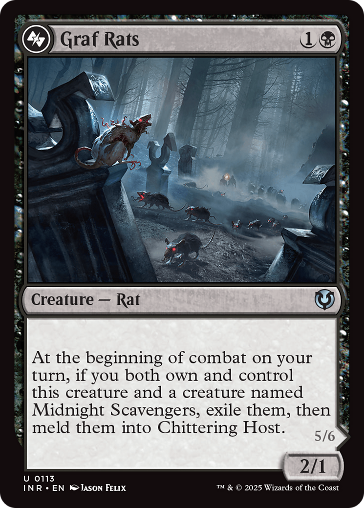 Graf Rats (113) Foil - Innistrad Remastered