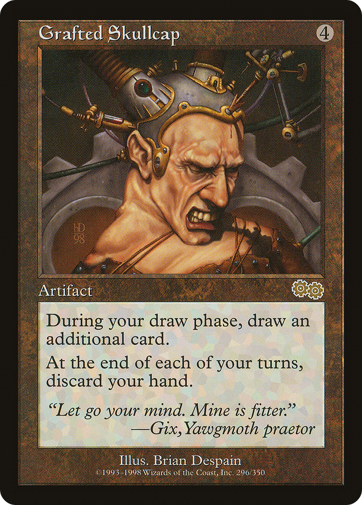 Grafted Skullcap (296) - Urza's Saga