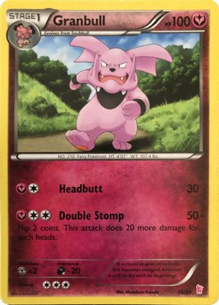 Granbull (14) - Trainer Kit: Sylveon & Noivern