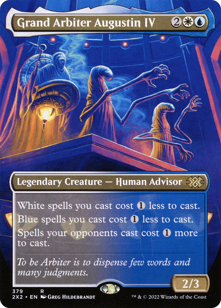 Grand Arbiter Augustin IV (Borderless) (379) - Double Masters 2022