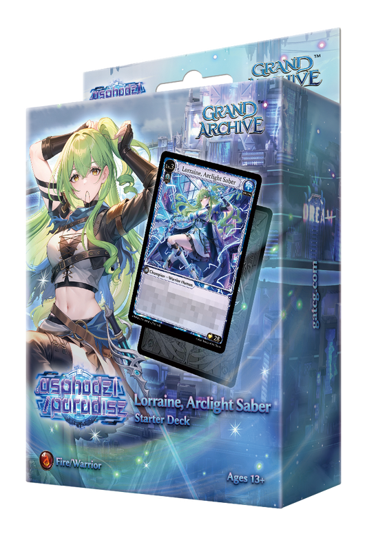 Grand Archive: .asphodel/paradise - Lorraine, Arclight Saber Starter Deck