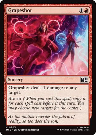 Grapeshot (803) Foil - Commander: Marvel Super Heroes