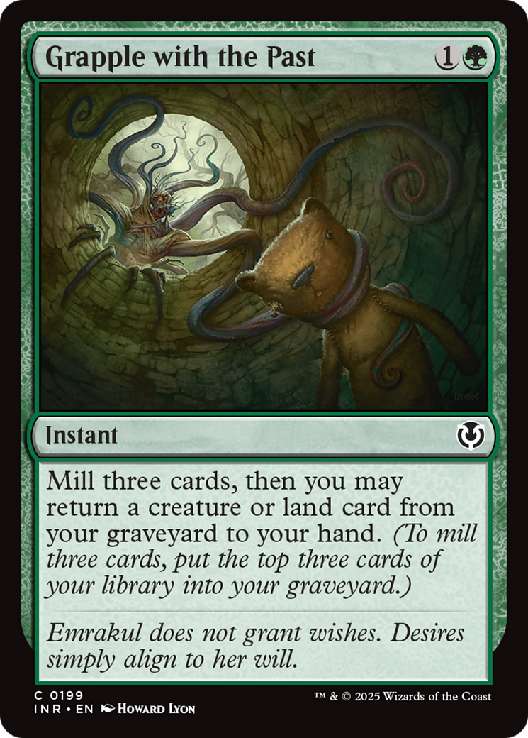 Grapple with the Past (199) Foil - Innistrad Remastered