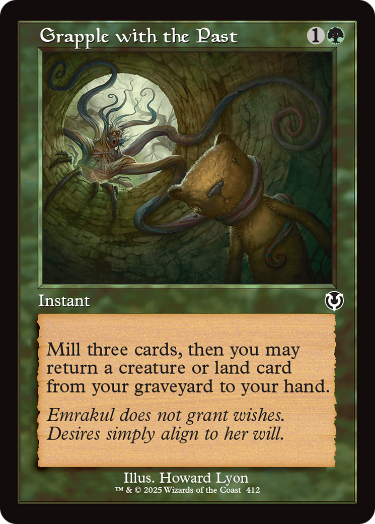 Grapple with the Past (Retro) (412) Foil - Innistrad Remastered