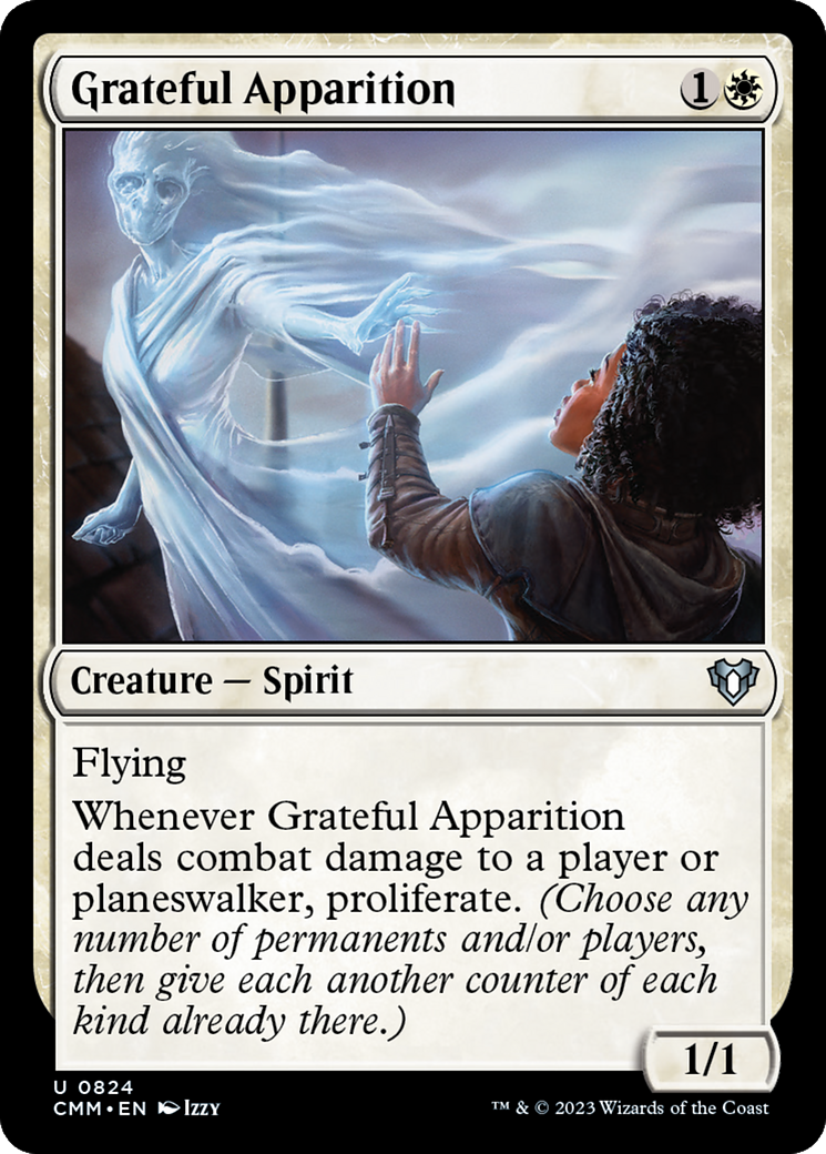 Grateful Apparition (824) - Commander Masters