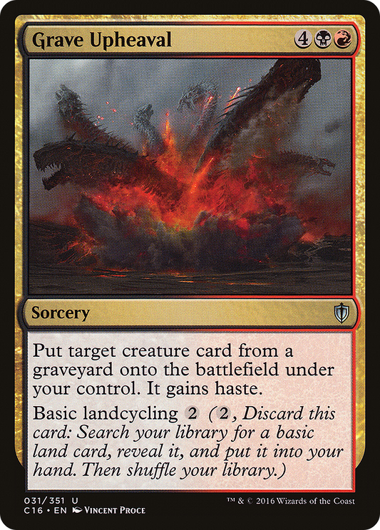 Grave Upheaval (031) - Commander 2016