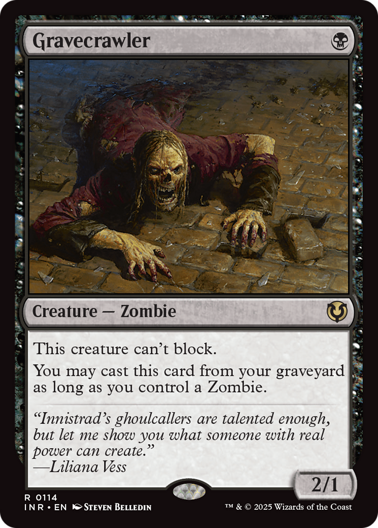 Gravecrawler (114) Foil - Innistrad Remastered