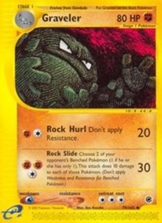 Graveler (79) Reverse Holofoil - Expedition