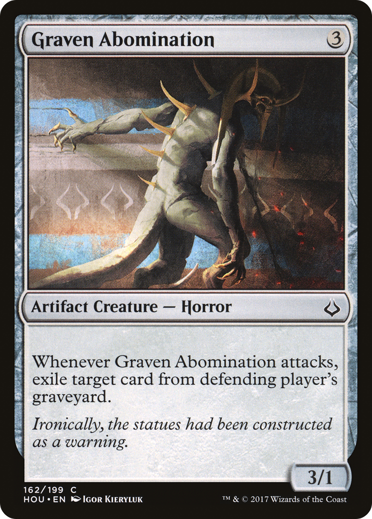 Graven Abomination (162) - Hour of Devastation Foil