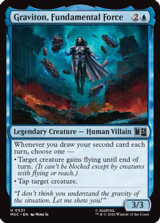 Graviton, Fundamental Force (531) Foil - Commander: Marvel Super Heroes