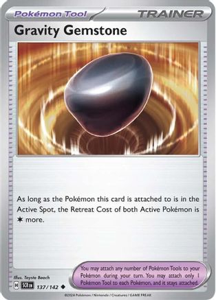 Gravity Gemstone (137) Reverse Holofoil - Stellar Crown