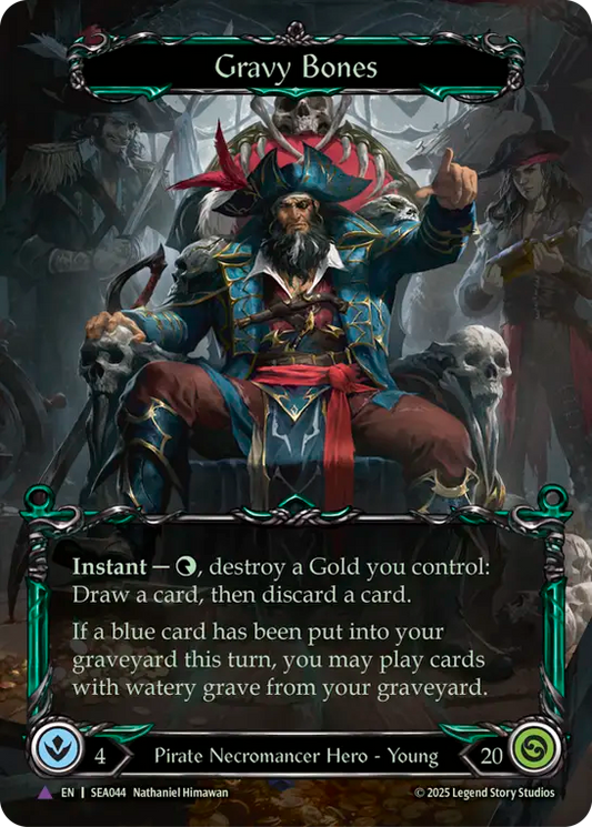 Gravy Bones (Marvel) (SEA044) Cold Foil - High Seas