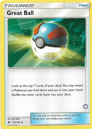 Great Ball (25) (Alolan Sandslash) - Trainer Kit: Alolan Sandslash & Alolan Ninetales