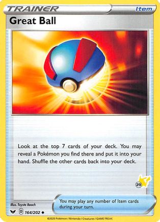 Great Ball (#29 Pikachu) (164) - Battle Academy 2022