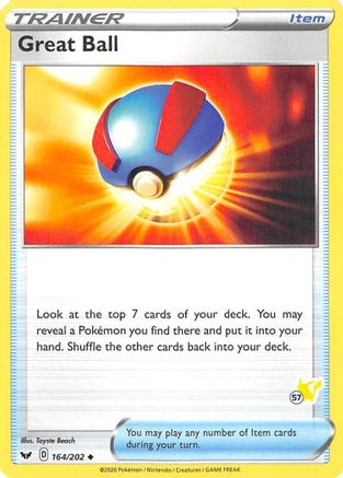 Great Ball (#57 Pikachu) (164) - Battle Academy 2022