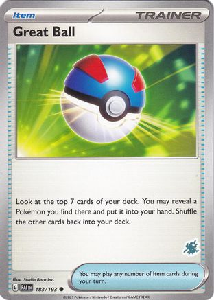 Great Ball (Darkrai) (183) - Battle Academy 2024