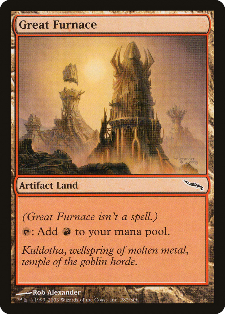 Great Furnace (282) Foil - Mirrodin