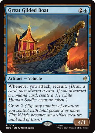 Great Gilded Boat (042) - The Hobbit