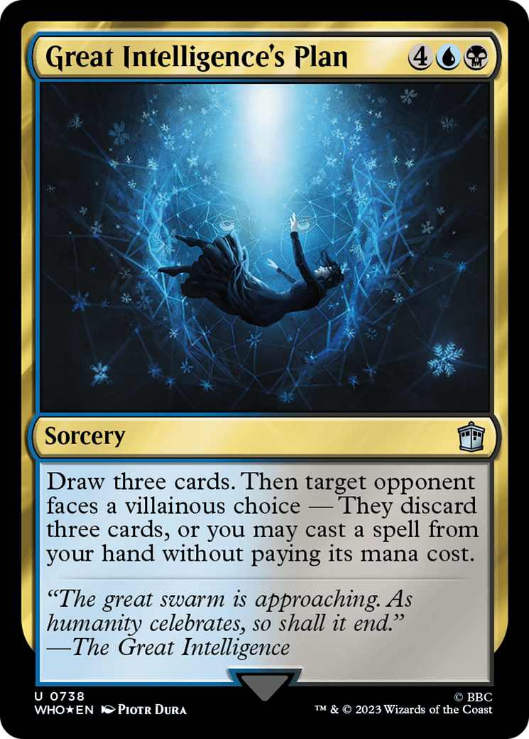 Great Intelligence's Plan (738) Surge Foil - Doctor Who