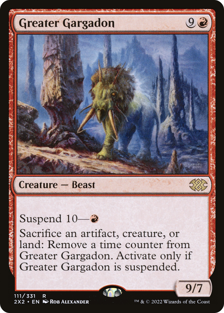 Greater Gargadon (111) - Double Masters 2022