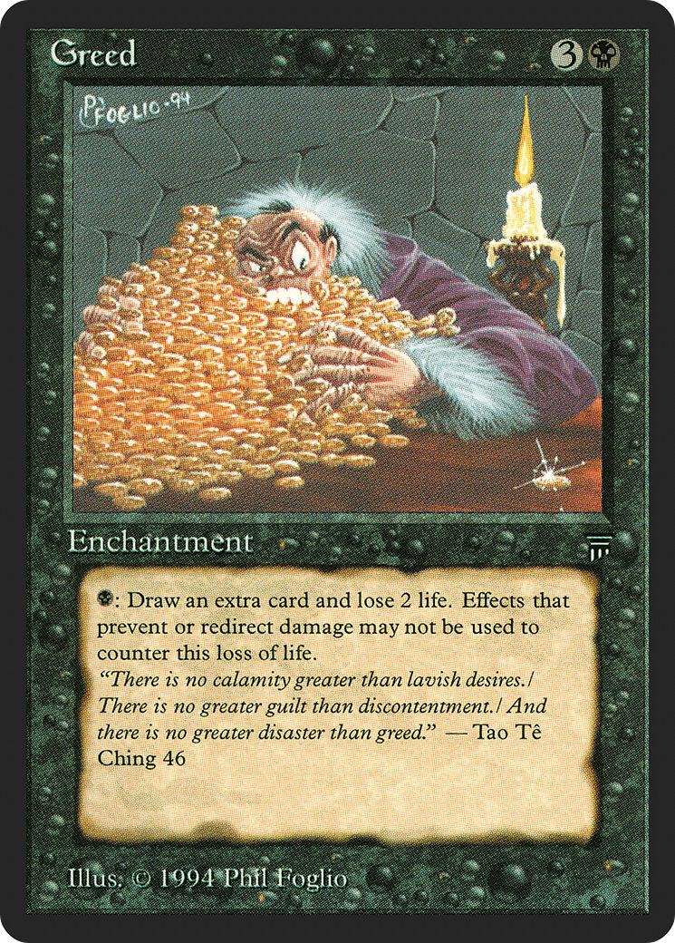 Greed - Legends