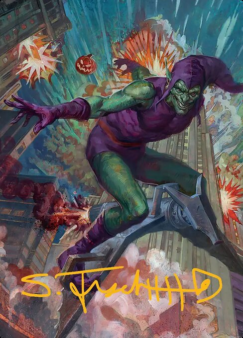 Green Goblin (026s) Gold-Stamped - Art Series: Marvel's Spider-Man