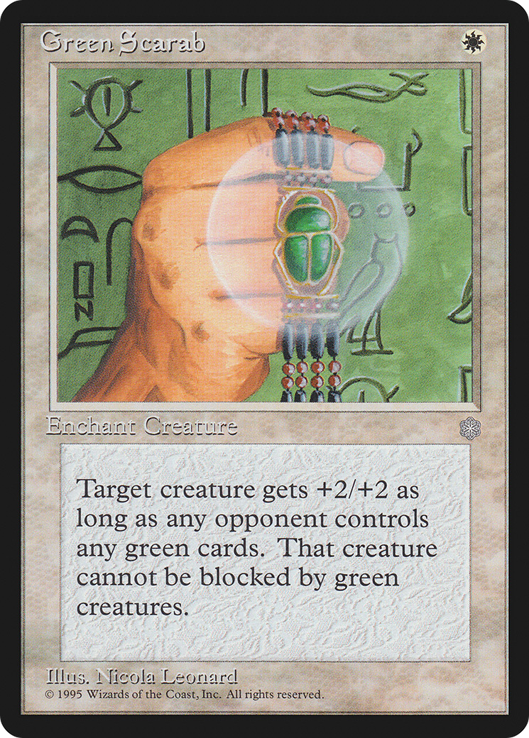 Green Scarab - Ice Age