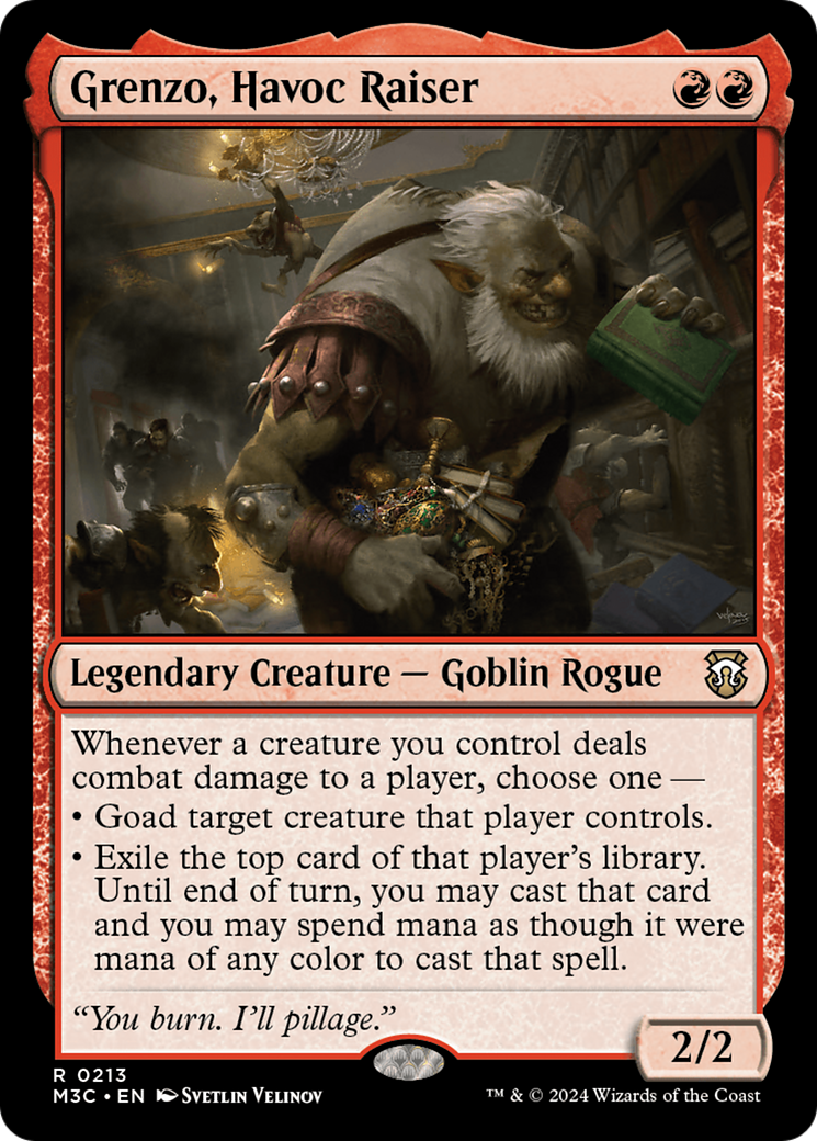 Grenzo, Havoc Raiser (213) - Commander: Modern Horizons 3