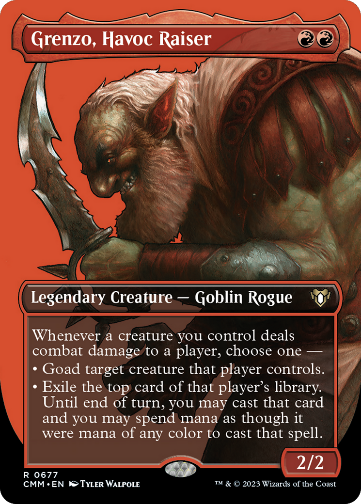 Grenzo, Havoc Raiser (Borderless) (677) - Commander Masters