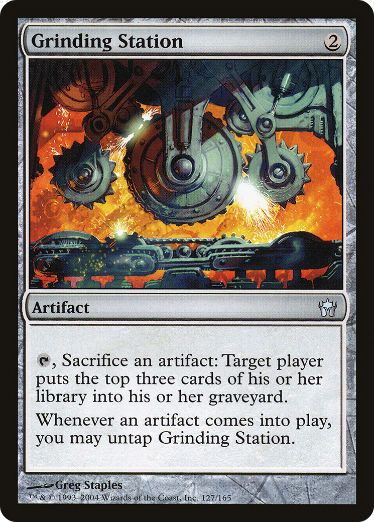 Grinding Station (127) Foil - Fifth Dawn