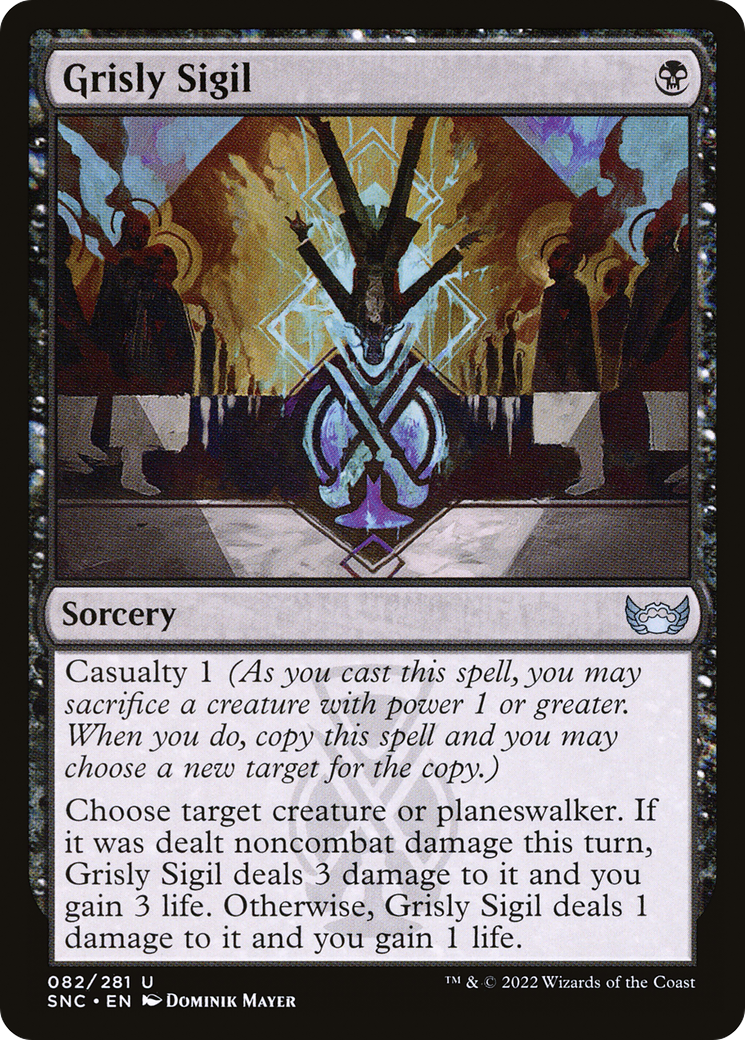 Grisly Sigil (082) - Streets of New Capenna Foil