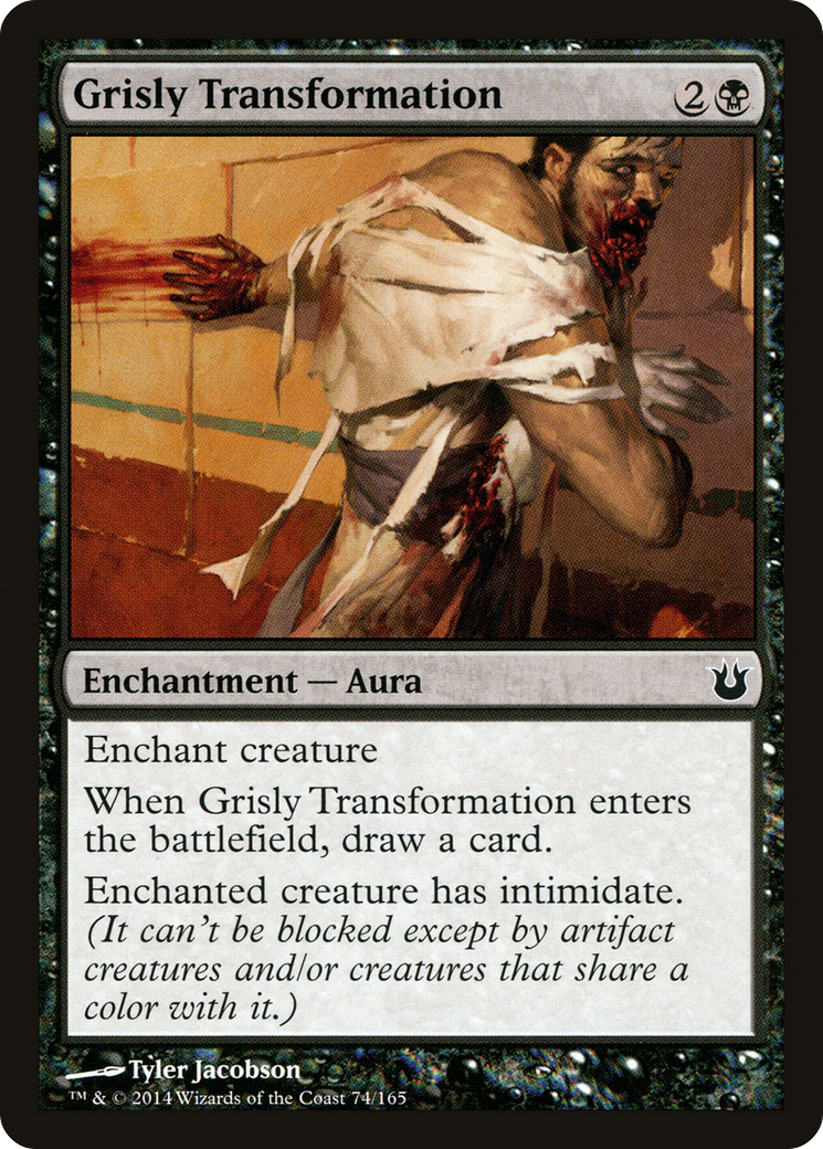 Grisly Transformation (074) Foil - Born of the Gods