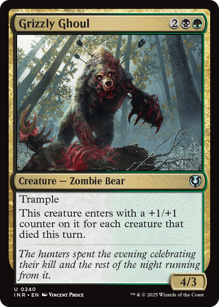 Grizzly Ghoul (240) Foil - Innistrad Remastered