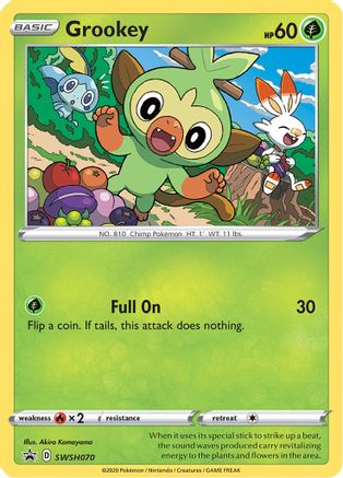 Grookey (SWSH070) Holofoil - Black Star Promos