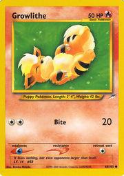 Growlithe (68) (Unlimited) - Neo Destiny