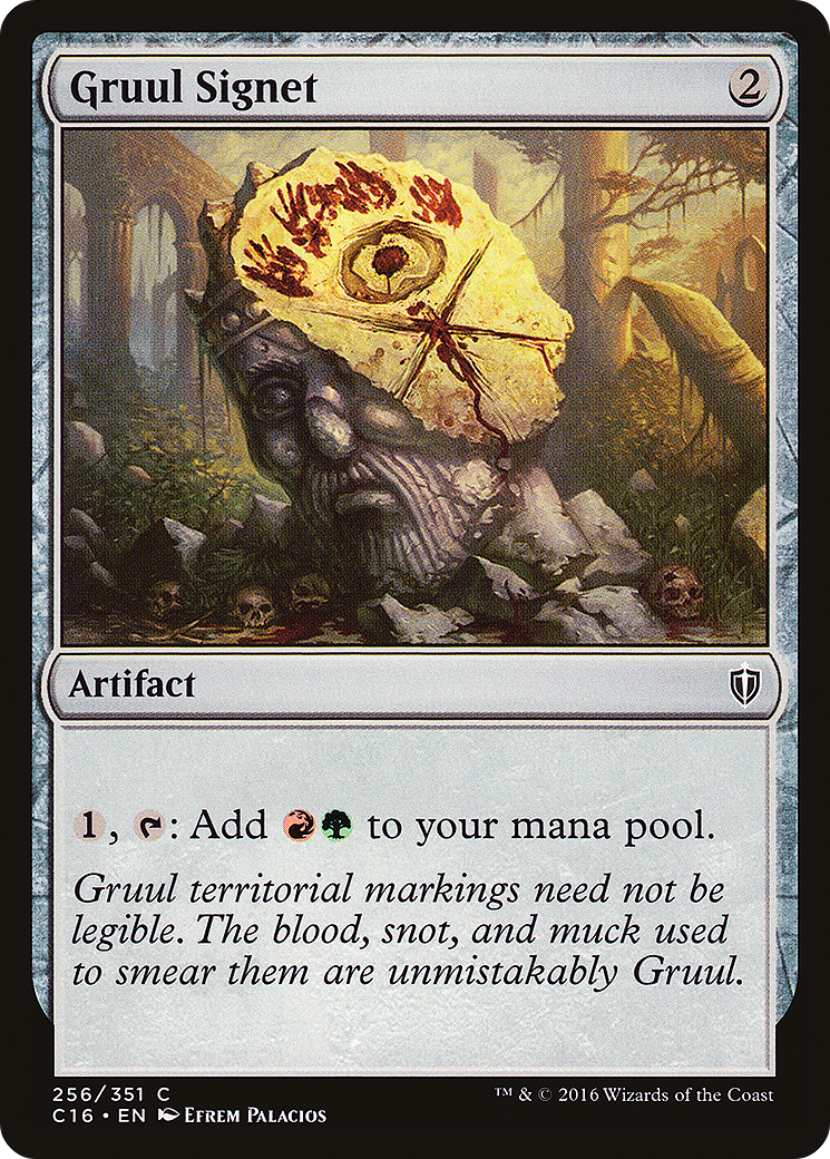 Gruul Signet (256) - Commander 2016