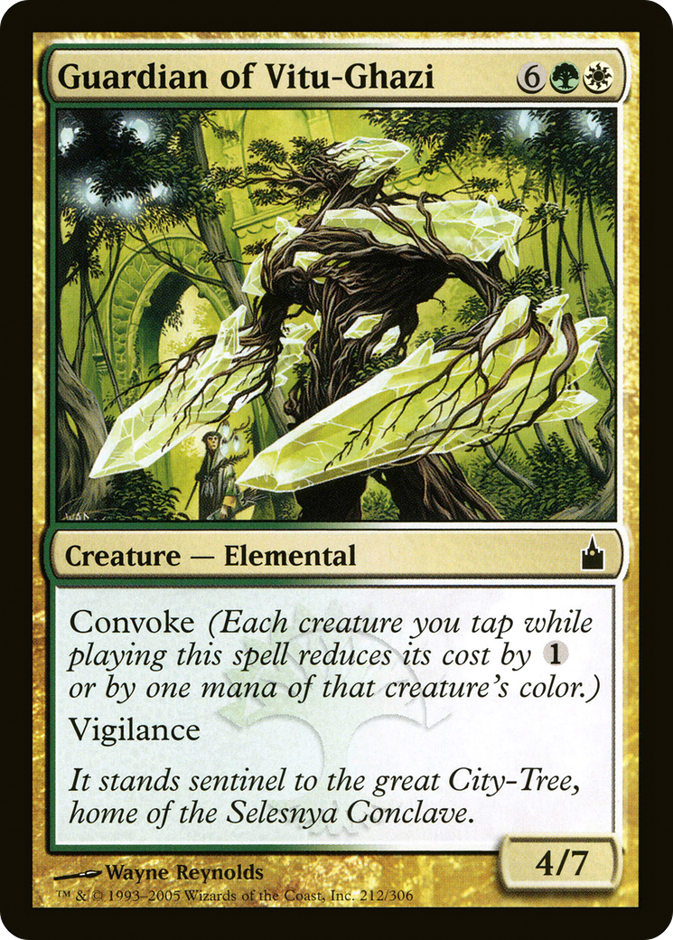 Guardian of Vitu-Ghazi (212) Foil - Ravnica: City of Guilds