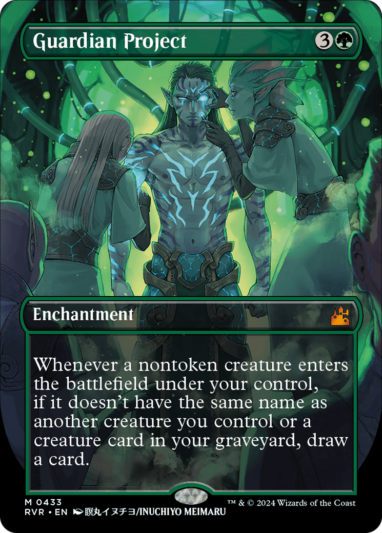 Guardian Project (Anime Borderless) (433) Foil - Ravnica Remastered