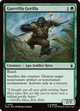 Guerrilla Gorilla (169) - Marvel Super Heroes