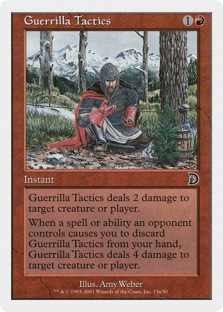 Guerrilla Tactics (13a) - Deckmasters