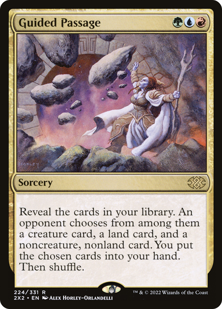Guided Passage (224) Foil - Double Masters 2022