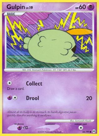 Gulpin (66) Reverse Holofoil - Arceus