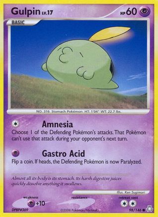 Gulpin (98) Reverse Holofoil - Legends Awakened