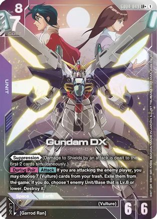 Gundam DX (LR+) (GD04-049) Holofoil - Phantom Aria