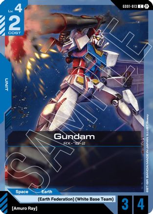 Gundam (GD01-013) - Edition Beta